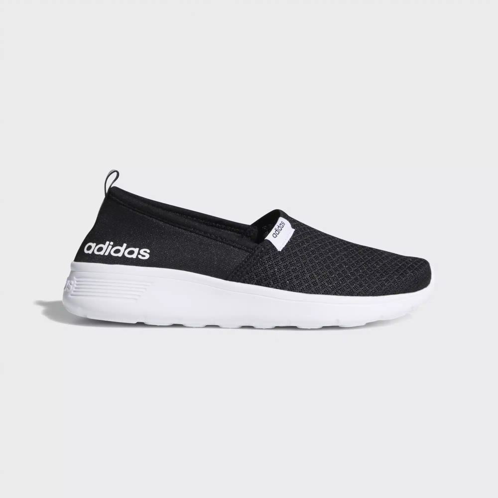 Adidas Lite Racer Slip-On Tenis Negros Para Mujer (MX-34954)